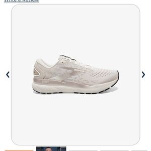 Brooks Cream Athletic Shoes